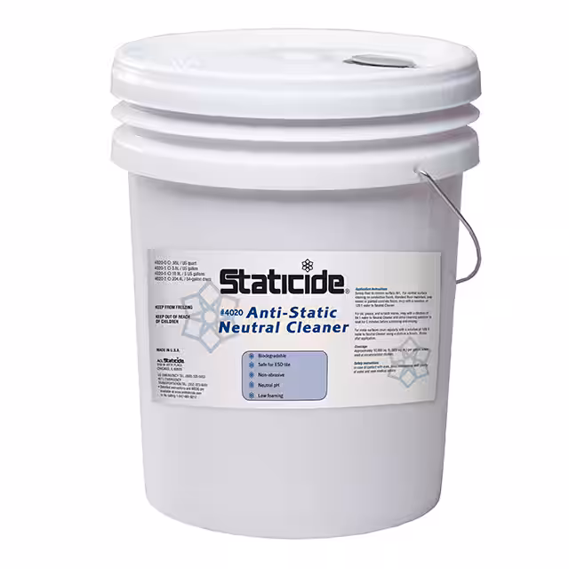 4020-5 ACL Staticide Inc  Clean Room Treatments Cleaners Wipes